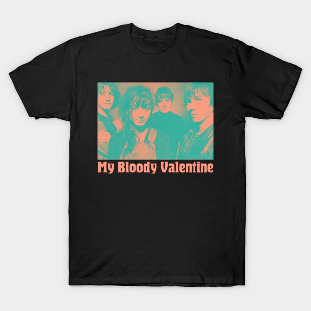 My Bloody Valentine / 90s Style Psychedelic Design T-Shirt by unknown_pleasures